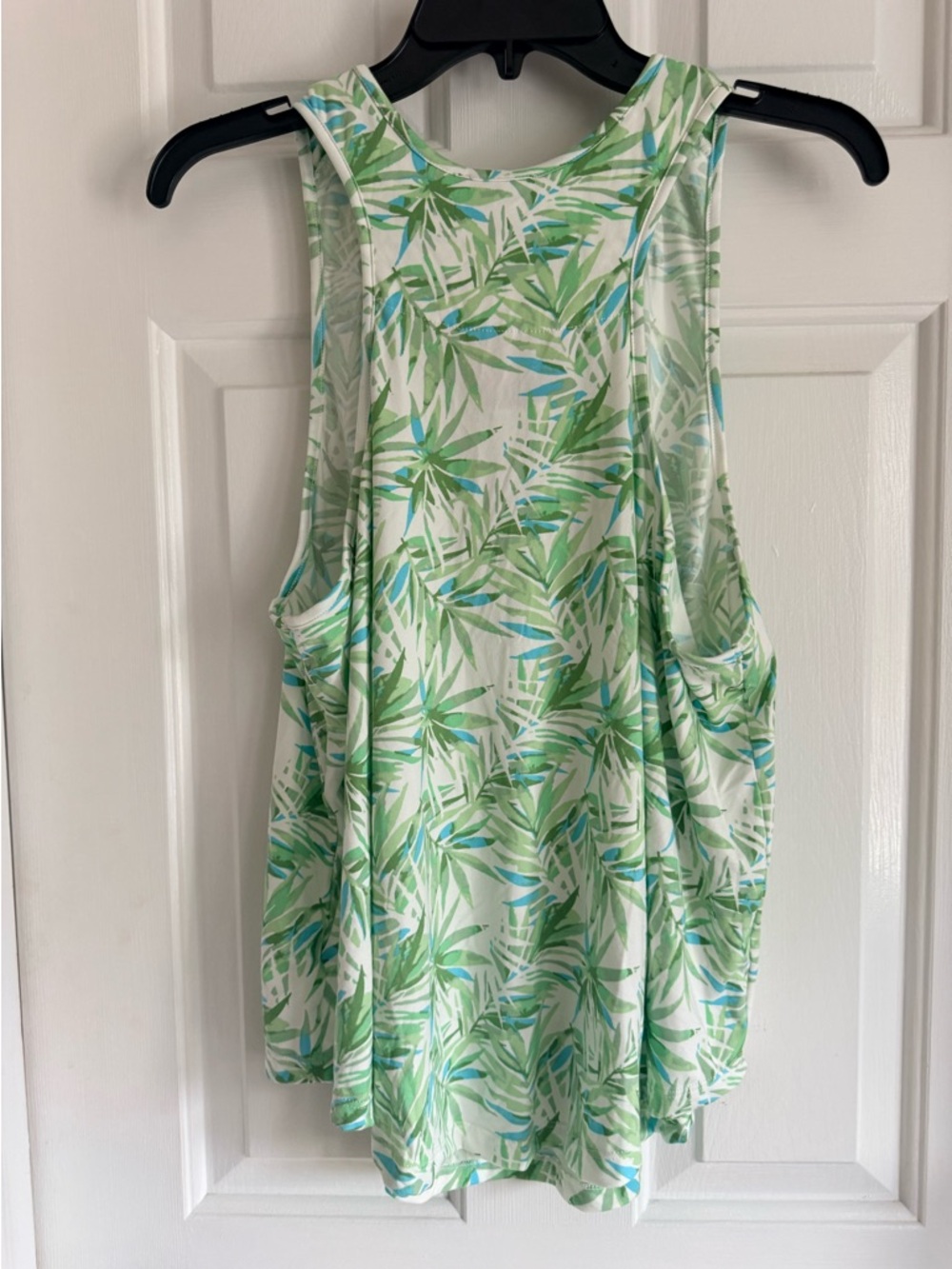 CYNTHIA ROWLEY Green Palm-Print Pajama Set - NWT - Picture 4 of 7